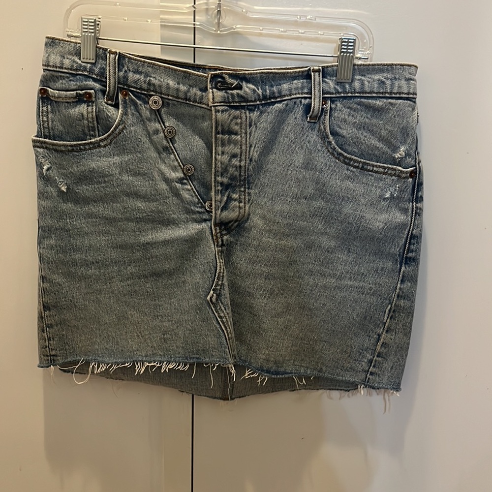 Abercrombie & Fitch Jean Skirt